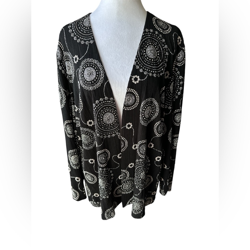 Sparkly Elegant Open Cardigan